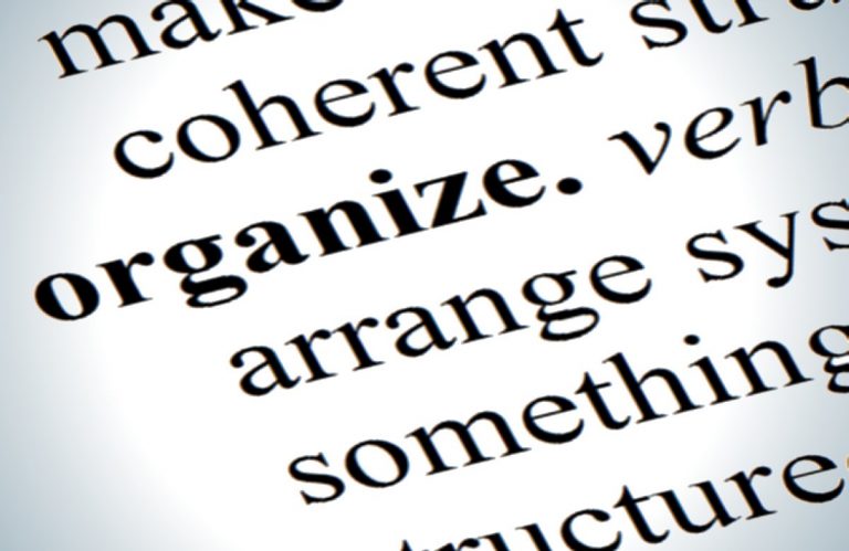 4 Habits of Organized People